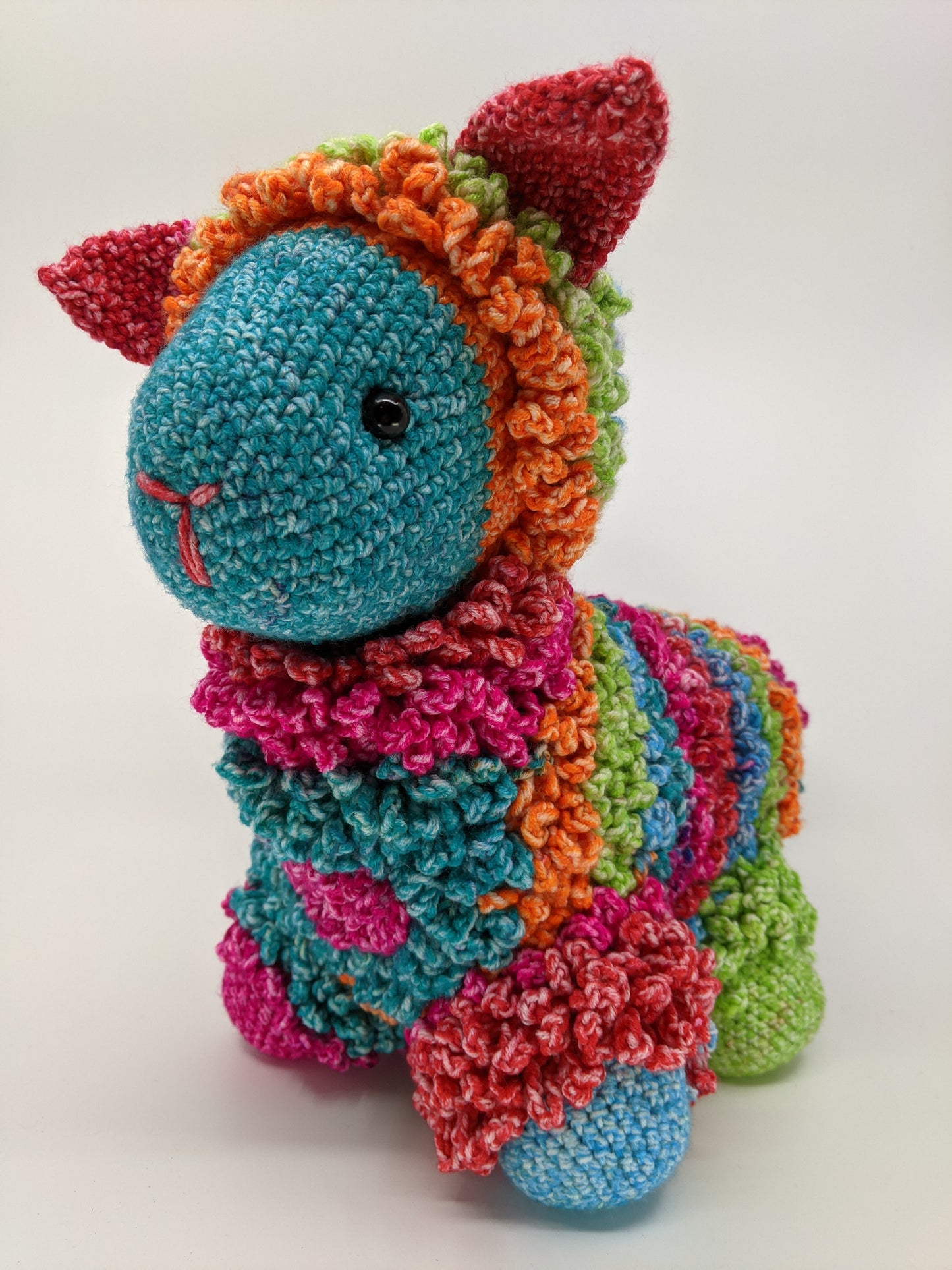 Rainbow Llama Stuffed Animal