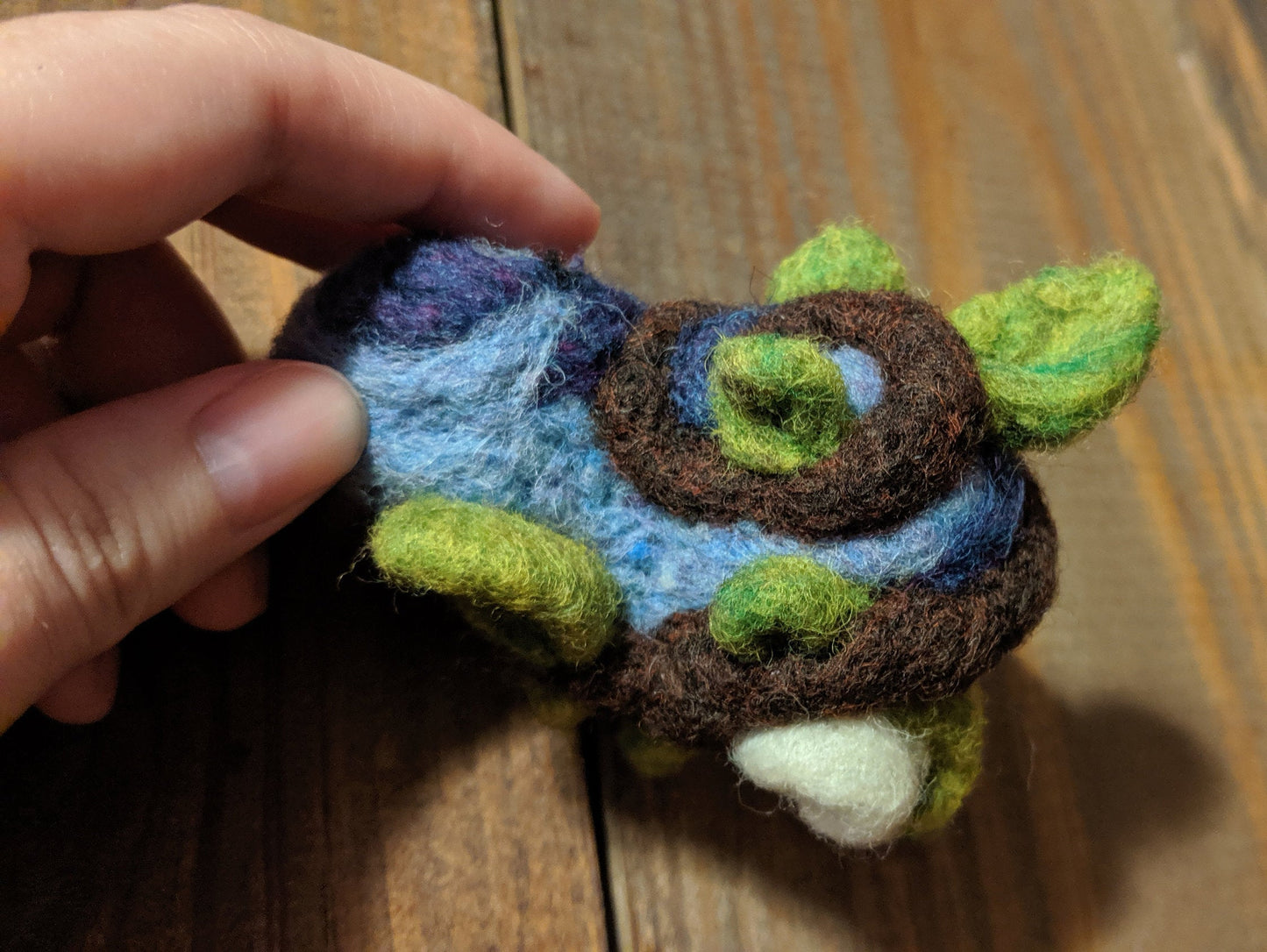 Growing Love Felt Heart